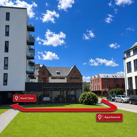 River I Near Nord Clinic & Zalgirio Arena Apartament *